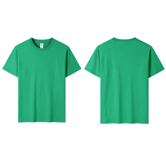 Solid Color Cotton T-Shirt for Casual Wears - Hang out make a friend