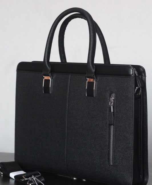 Multi-Purpose briefcase - 100% Leather
