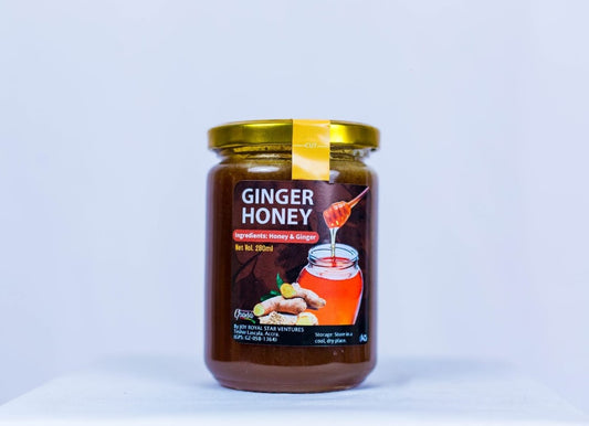 100% Pure Honey & Ginger